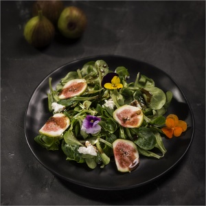 Salat mit Feigen